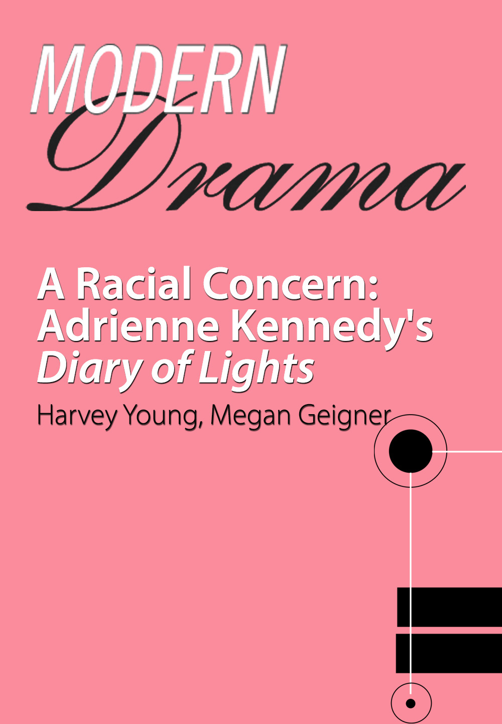 A Racial Concern: Adrienne Kennedy's Diary of Lights, Vol. 55, No. 1, Spring 2012