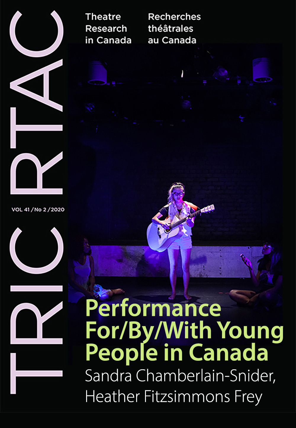 TRIC-Performance For/By/With Young People in Canada, Vol. 41.2, 2020